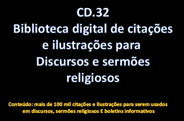 CD 32. BIBLIOTECA DIGITAL DE CITAÇÕES E ILUSTRAÇÕES